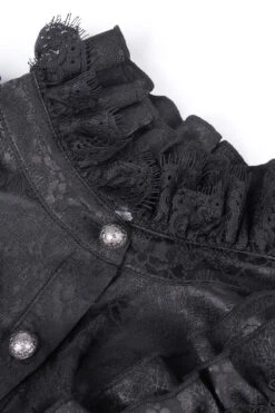 Haunted Manor Ruffled Long Sleeve Blouse -Vampirefreaks Sale Store ruffled blouse dfd262fe 3447 4968 9c46 f65b4c2121c1