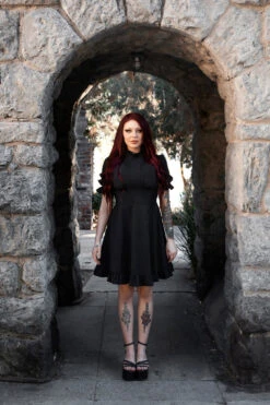 Mitsy Dress -Vampirefreaks Sale Store ruffled emo dress c7a8122b 4095 45d6 8e00 bc6e520e2d26