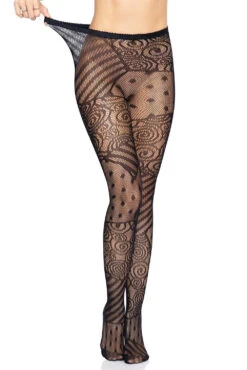 LEG AVENUE Sally's Stitches Patchwork Tights -Vampirefreaks Sale Store sally costume outfit