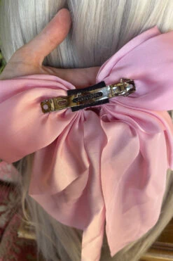 A New Day Blooms Hair Bow [Multiple Colors] -Vampirefreaks Sale Store satin bow