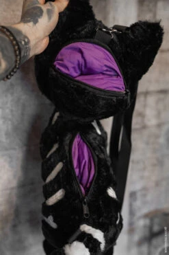 Skelekitty Purse -Vampirefreaks Sale Store scene cat bag
