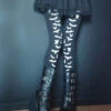 Vampire Bat Leggings [White Bats]