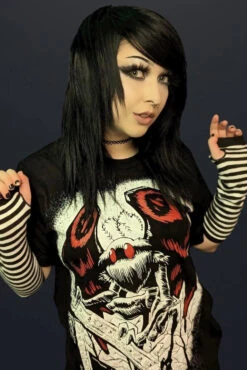 Mothman Of Point Pleasant T-shirt -Vampirefreaks Sale Store scene gitl shirt