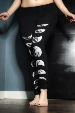 Moon Phase Leggings -Vampirefreaks Sale Store sdssss