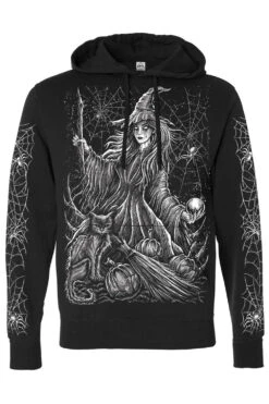Season Of The Witch Hoodie -Vampirefreaks Sale Store season of the witch pullover hoodie