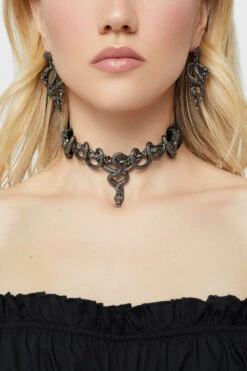 Deadly Coil Choker -Vampirefreaks Sale Store serpent choker