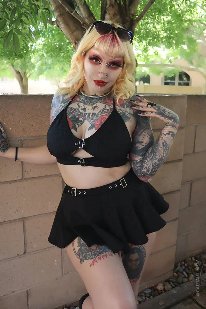 Sabrina Buckle Swim Skirt 6 Sabrina Buckle Swim Skirt - Image 6