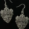 By The Shield Earrings -Vampirefreaks Sale Store shield earrings