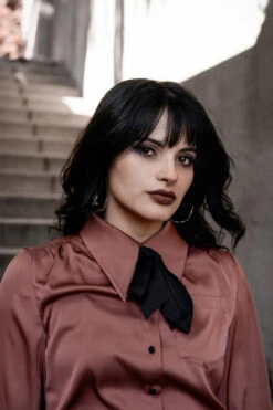 Clairvoyance Button Down Shirt -Vampirefreaks Sale Store silk gothic button up shirt