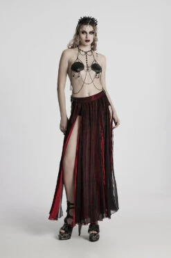 Dark Siren Seashell Chain Harness -Vampirefreaks Sale Store siren accessories