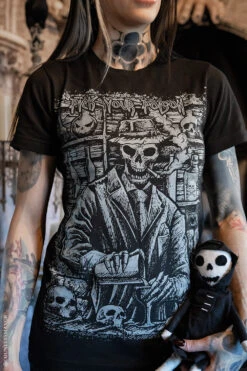 Pick Your Poison Skeleton T-shirt -Vampirefreaks Sale Store skeleton clothes