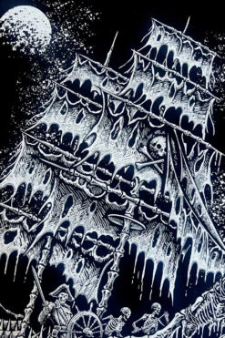 Skeleton Crew Pirate Ship Hoodie -Vampirefreaks Sale Store skeleton crew 01 2