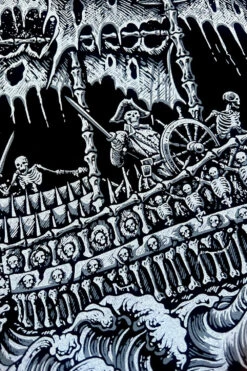 Skeleton Crew Pirate Ship Hoodie -Vampirefreaks Sale Store skeleton crew 02 2