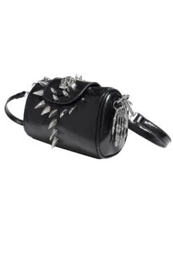 Catacombs Small Spiked Chain Bag -Vampirefreaks Sale Store skeleton punk mini bag