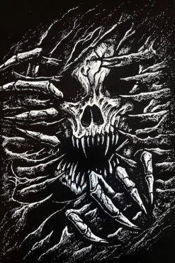 Darkness Within Sweatshirt -Vampirefreaks Sale Store skeleton shirt ac4b4b10 41b0 4b7a b436 f21734a82f81