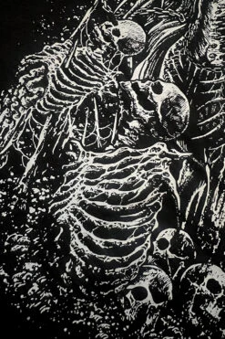 Dark Horseman T-shirt [Gray] -Vampirefreaks Sale Store skeleton shirt e593d05c cae1 4c79 bc71 e89f7db43ecd