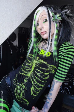 Zombie Rot Skeleton T-shirt [Monster Green] -Vampirefreaks Sale Store skeleton tank top 44ca154e 9c39 4a0f 9077 f4e7f6ce66ba