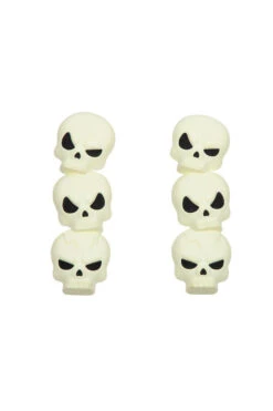 Chocolaticas® Skeletons Under Your Bed Women's Mary Jane Pump -Vampirefreaks Sale Store skull charms