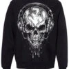 Dead Noise Sweatshirt -Vampirefreaks Sale Store skull dj sweatshirt