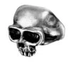 Alchemy Death Ring -Vampirefreaks Sale Store skull goth ring