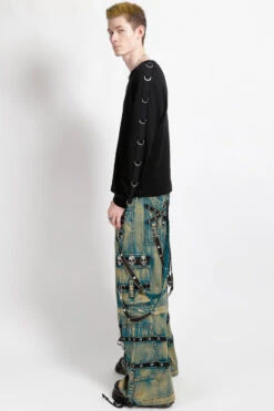 Tripp NYC Skull Stud Pants [Blue Sky Wash] -Vampirefreaks Sale Store skull jeans 2a8b297d 7c69 455b ade6 e193136bce8f