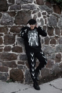 Wendigo Skull Joggers -Vampirefreaks Sale Store skull pants c973fa3c 4320 4238 aa4b cc2d9358f287