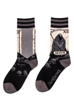 Death Tarot Card Socks -Vampirefreaks Sale Store skull socks 4ebf3694 1ba0 4563 9253 486a248262d1