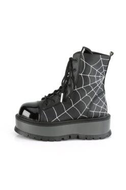 Spiderweb SLACKER-88 Boots [Black Vegan Leather] -Vampirefreaks Sale Store slacker 88 bvl pt05 5dc3be84 8f47 44e5 8cdb c198bbba4d4d
