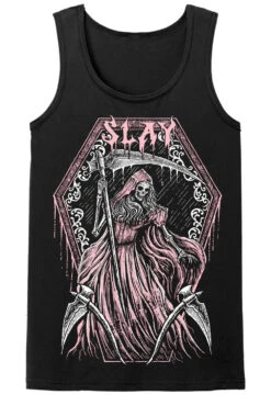 Lady Grim Reaper T-shirt -Vampirefreaks Sale Store slay mens tank top front