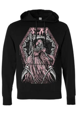 Lady Grim Reaper Hoodie -Vampirefreaks Sale Store slay pullover hoodie resize