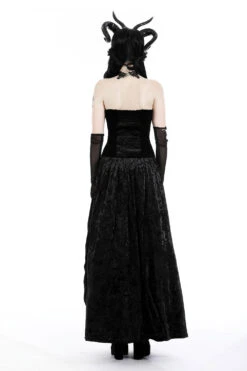 Romantic Goth Velvet Corset Top -Vampirefreaks Sale Store sleeveless top