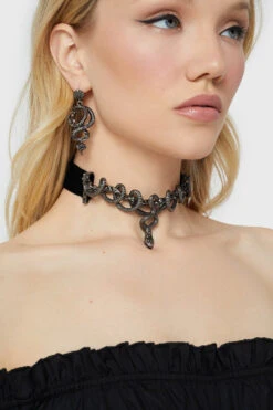 Deadly Coil Choker -Vampirefreaks Sale Store snake jewelry