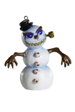 Sinister Snowman Christmas Decoration