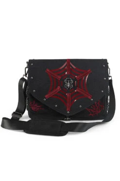 Demonia Canvas Messenger Bag