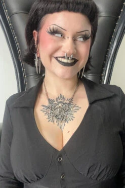 Arachnophobia Necklace -Vampirefreaks Sale Store spider necklace