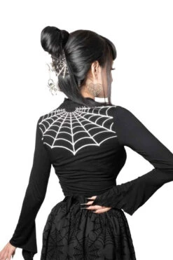 Spiderweb Western Tie Top