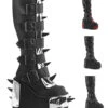 Knee High Monsteress Boots [TRA800/BVL] -Vampirefreaks Sale Store spiked boots 25984209 d274 4037 95d6 a72d6973ba13