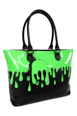 Slimed Pouch Keychain -Vampirefreaks Sale Store spooky coin pouch