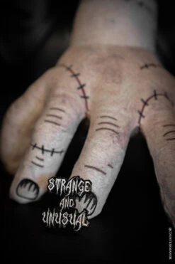 Strange And Unusual Enamel Pin -Vampirefreaks Sale Store spooky pin