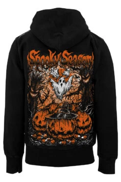 Spooky Season Hoodie -Vampirefreaks Sale Store spooky season hoodie zipper blank sleeves