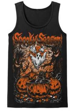 Spooky Season T-shirt -Vampirefreaks Sale Store spooky season mens tank top front