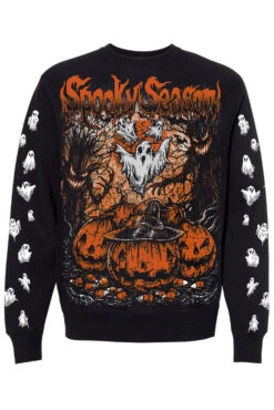 Spooky Season Sweatshirt -Vampirefreaks Sale Store spooky season sweatshirt ghosts