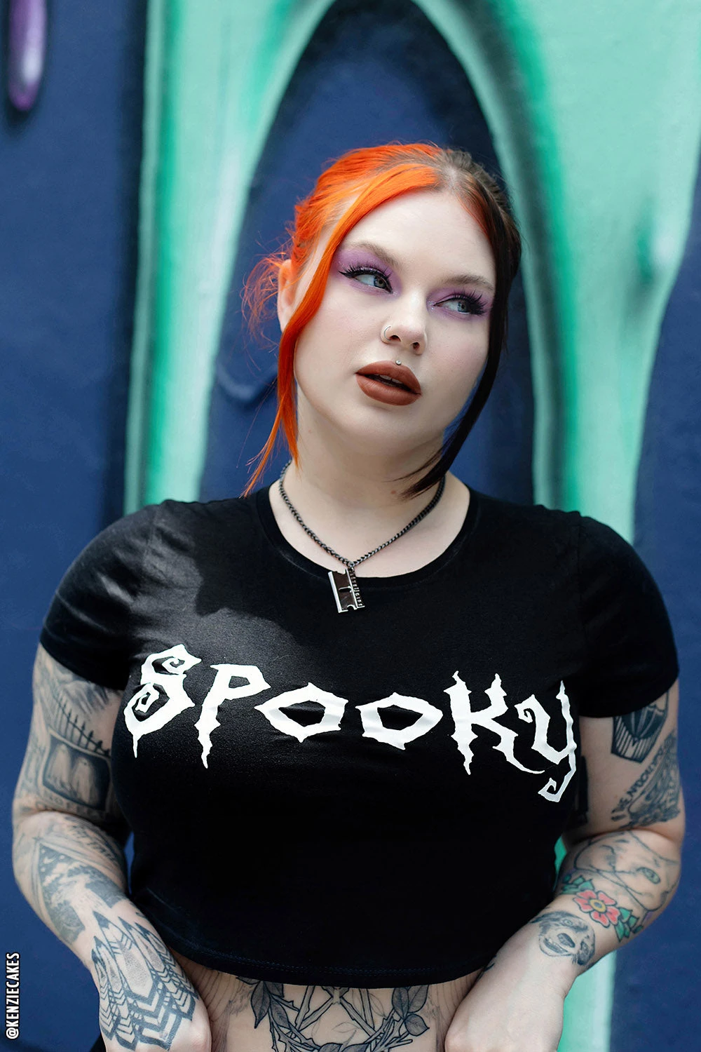 Spooky Crop Top 3 Spooky Crop Top - Image 3