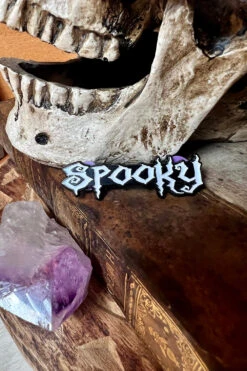 Spooky Enamel Pin -Vampirefreaks Sale Store spoooky enamel pin