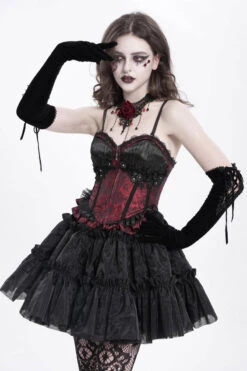 Painting The Roses Red Corset Top -Vampirefreaks Sale Store steampunk clothes ac7503c7 893f 4fea b31b 0bd3905f0c7b