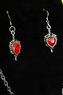 Heart Of Glass Earrings -Vampirefreaks Sale Store steampunk earrings f1e76b81 9cf4 4bbb 8b97 5964acee55b4