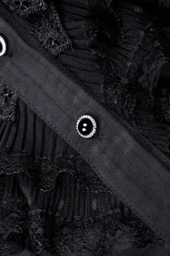 Mourning Hour Puffed Shoulder Top [Black] -Vampirefreaks Sale Store steampunk top 89b3461d 90c5 4255 9d2a dcd45e03a011