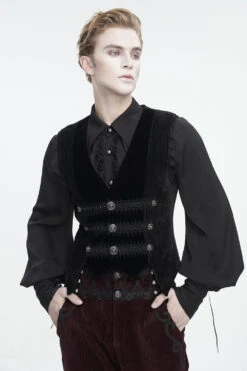 Demise Vampire Goth Waistcoat