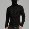 Masked Death Tactical Top -Vampirefreaks Sale Store street goth top
