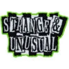 Strange And Unusual Text Patch -Vampirefreaks Sale Store striped patch